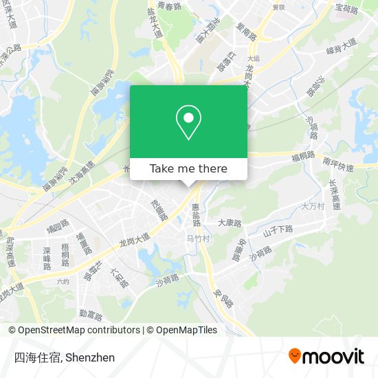 四海住宿 map