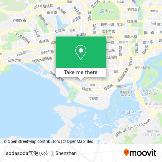 sodasoda气泡水公司 map