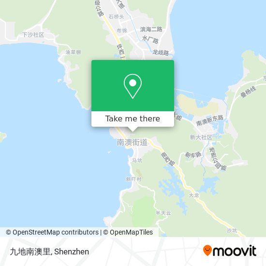 九地南澳里 map