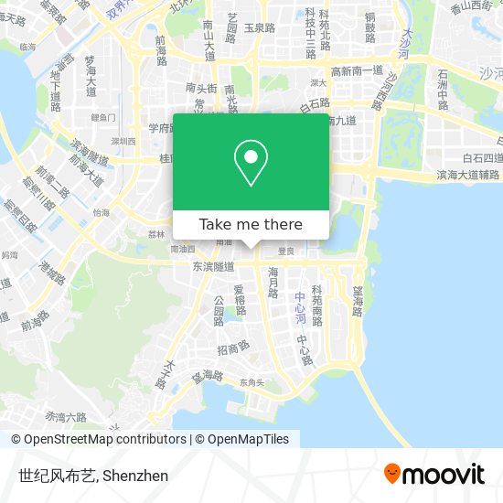 世纪风布艺 map
