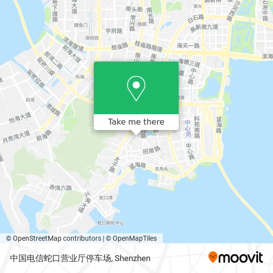 中国电信蛇口营业厅停车场 map