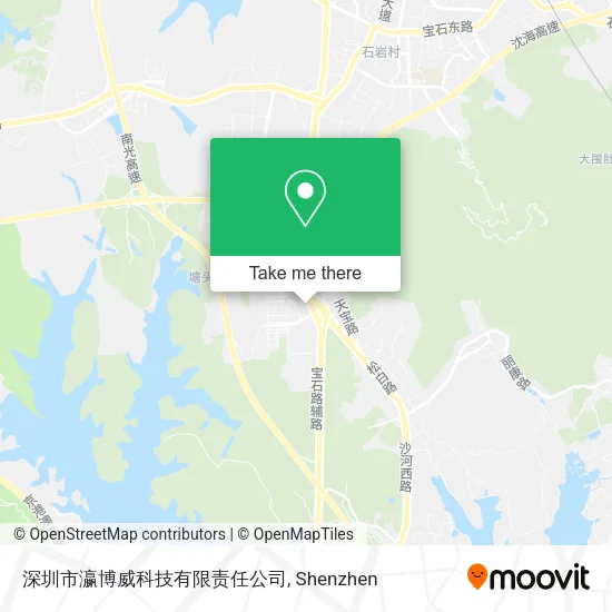深圳市瀛博威科技有限责任公司 map