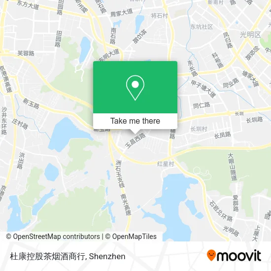 杜康控股茶烟酒商行 map