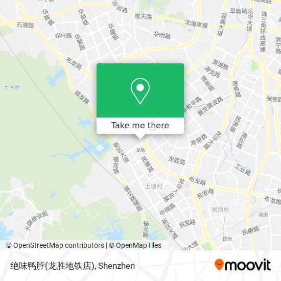 绝味鸭脖(龙胜地铁店) map