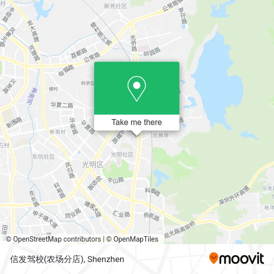 信发驾校(农场分店) map