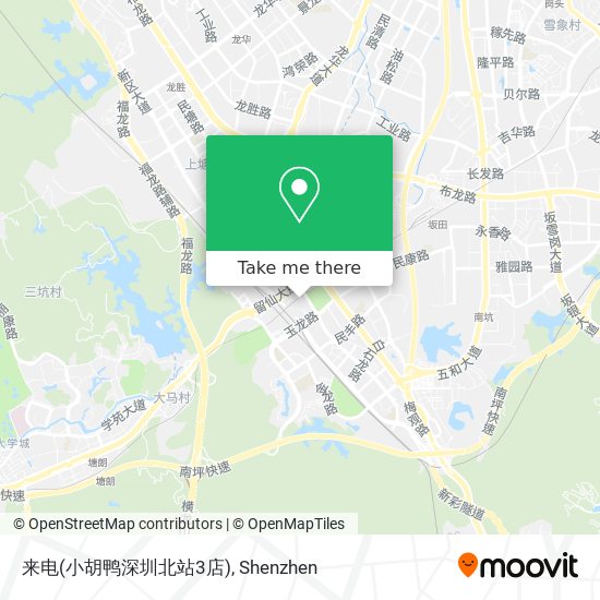 来电(小胡鸭深圳北站3店) map