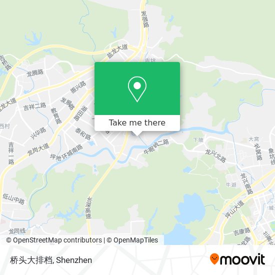 桥头大排档 map