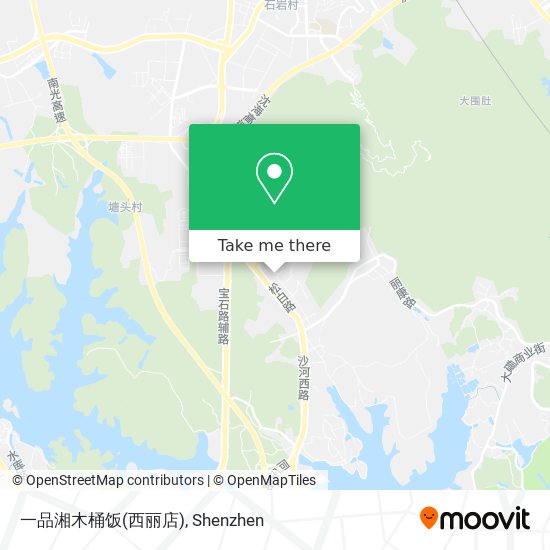一品湘木桶饭(西丽店) map