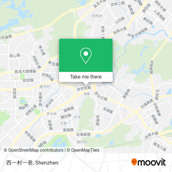 西一村一巷 map