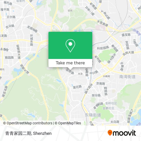 青青家园二期 map