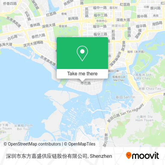 深圳市东方嘉盛供应链股份有限公司 map