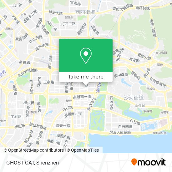 GHOST CAT map