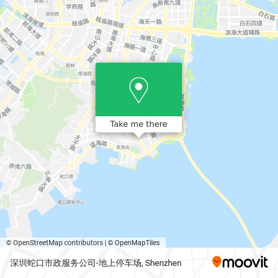 深圳蛇口市政服务公司-地上停车场 map