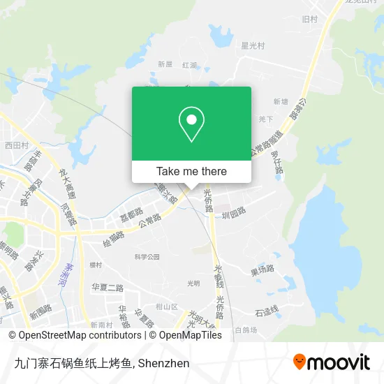 九门寨石锅鱼纸上烤鱼 map