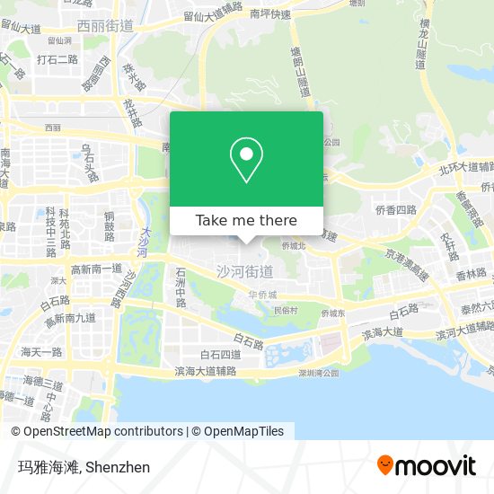 玛雅海滩 map