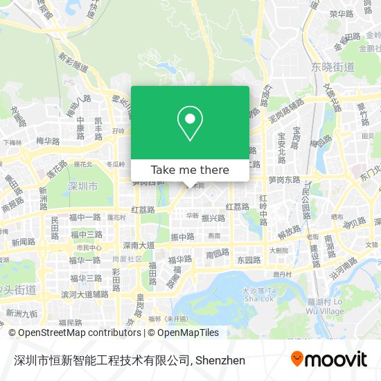 深圳市恒新智能工程技术有限公司 map