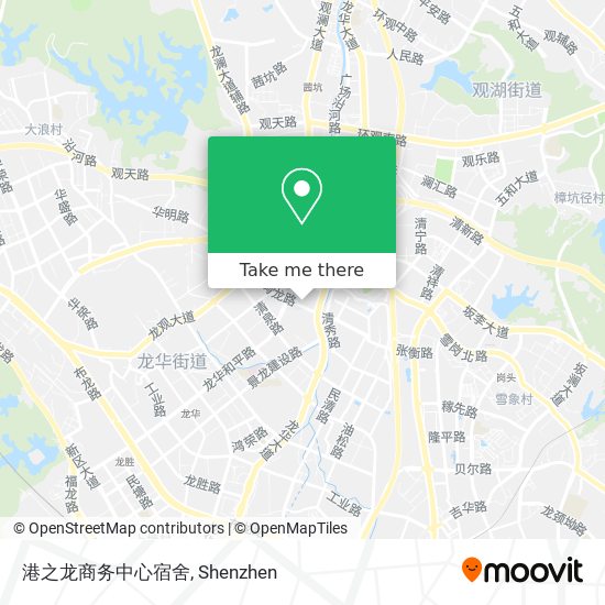 港之龙商务中心宿舍 map