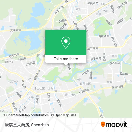 康满堂大药房 map