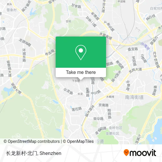 长龙新村-北门 map