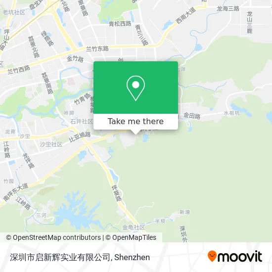 深圳市启新辉实业有限公司 map