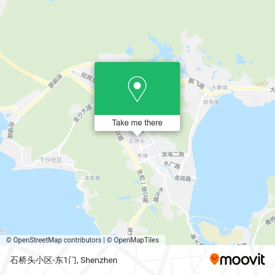 石桥头小区-东1门 map