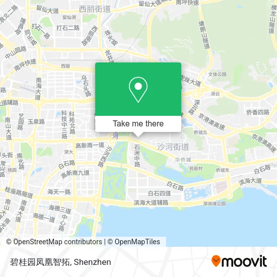 碧桂园凤凰智拓 map