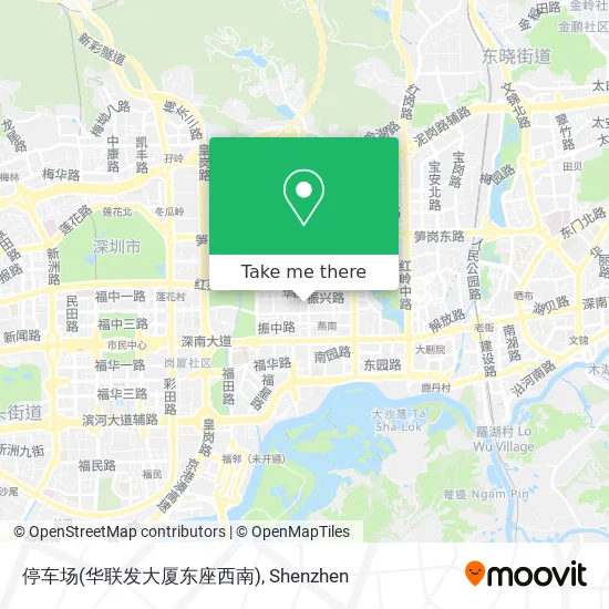 停车场(华联发大厦东座西南) map
