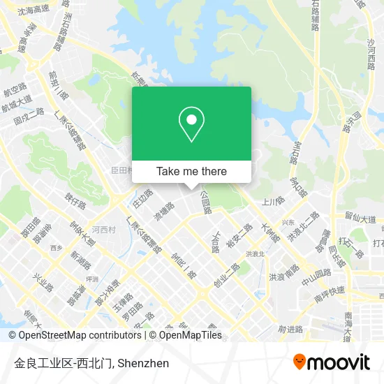 金良工业区-西北门 map