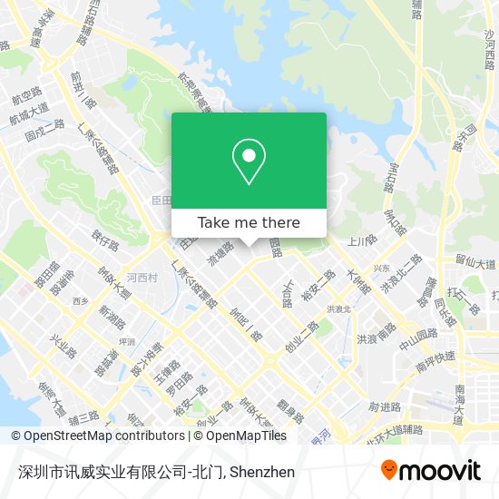 深圳市讯威实业有限公司-北门 map