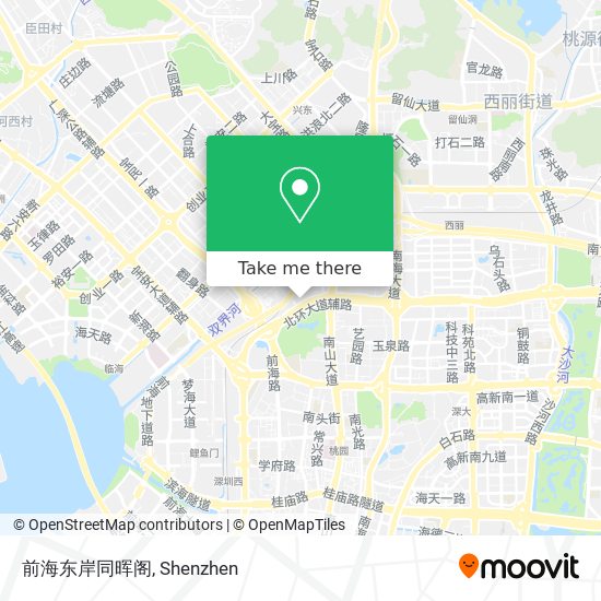 前海东岸同晖阁 map