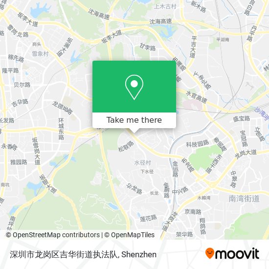 深圳市龙岗区吉华街道执法队 map