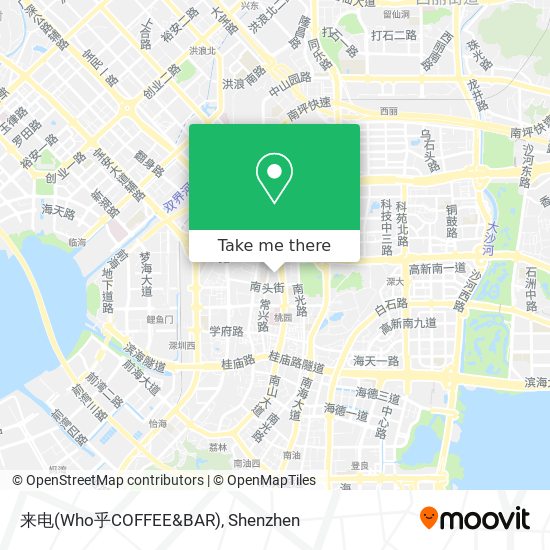 来电(Who乎COFFEE&BAR) map
