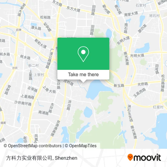方科力实业有限公司 map