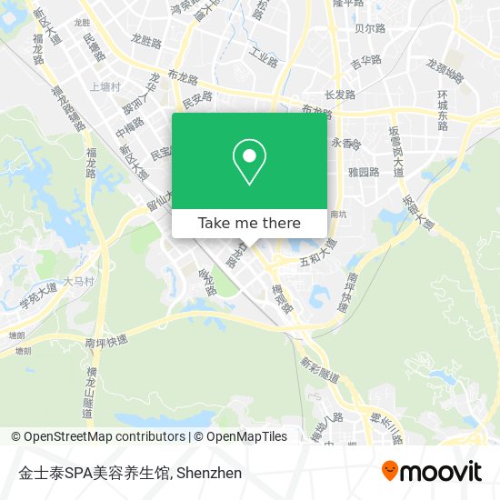 金士泰SPA美容养生馆 map