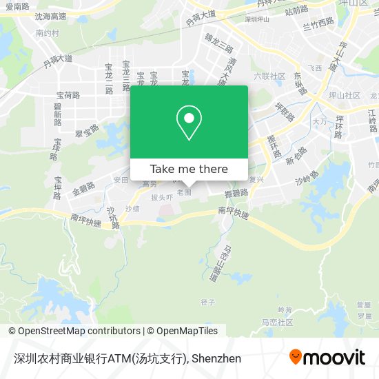 深圳农村商业银行ATM(汤坑支行) map