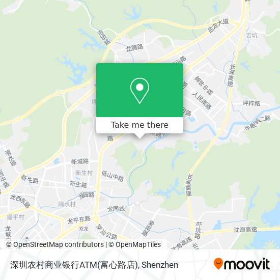 深圳农村商业银行ATM(富心路店) map
