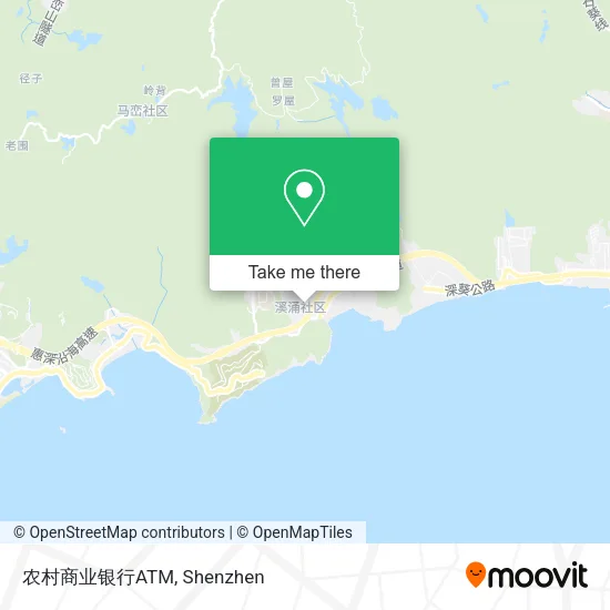 农村商业银行ATM map