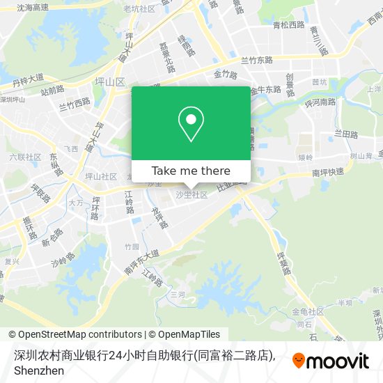 深圳农村商业银行24小时自助银行(同富裕二路店) map