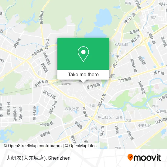大岍农(大东城店) map