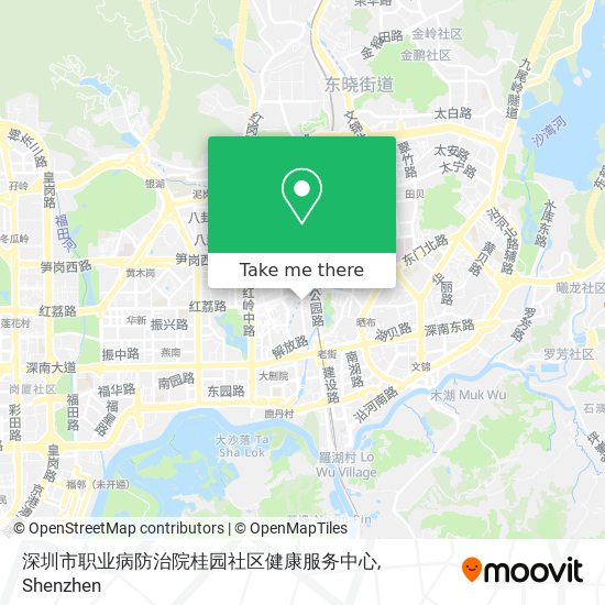 深圳市职业病防治院桂园社区健康服务中心 map