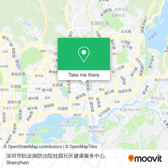深圳市职业病防治院桂园社区健康服务中心 map