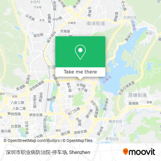 深圳市职业病防治院-停车场 map