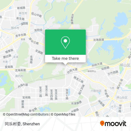 同乐村委 map