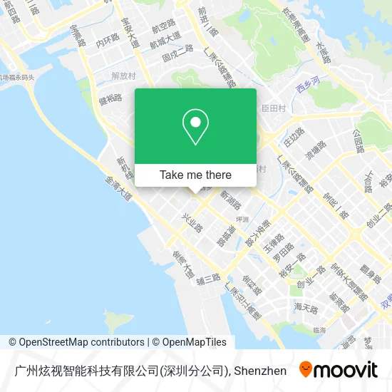 广州炫视智能科技有限公司(深圳分公司) map