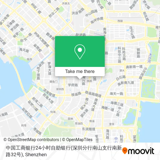 中国工商银行24小时自助银行(深圳分行南山支行南新路32号) map