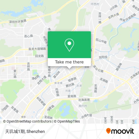 天玑城1期 map