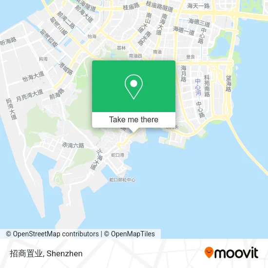 招商置业 map