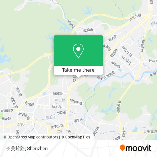 长美岭路 map