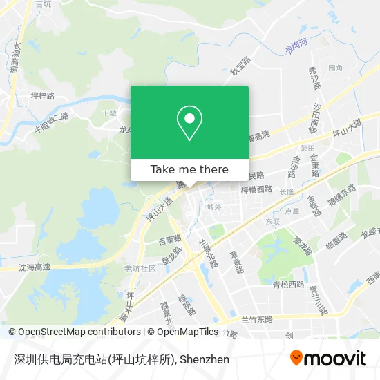 深圳供电局充电站(坪山坑梓所) map
