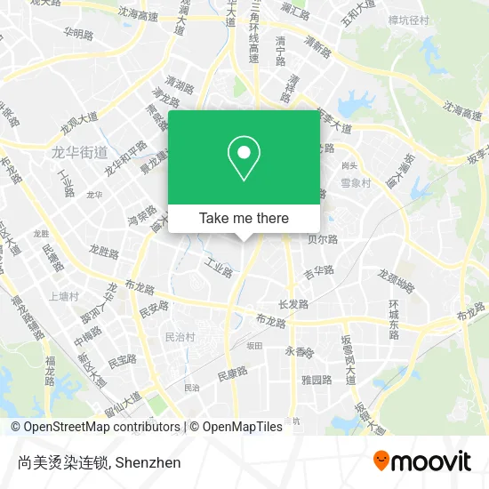 尚美烫染连锁 map